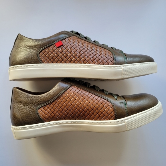 Marc Joseph Brown and Tan Sneakers - Picture 5 of 11